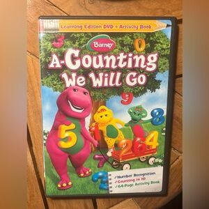 Barney A-Counting We Will Go DVD - Kids Learning DVD Songs Dinosaur
